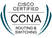 CISCO certified CCNA Routing and Switching