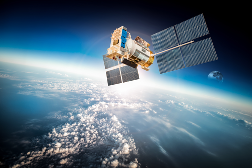 Satellite in orbit for exceptional service